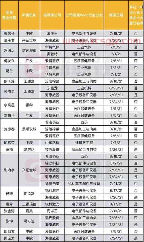 医药类明星基金经理排名（医药基金经理排名前十）